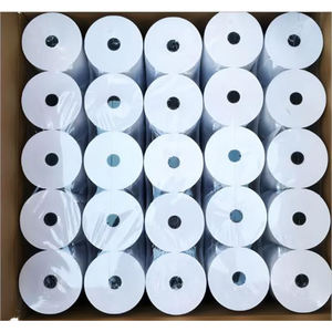 Free Sample BPA Free Thermal <b>Paper</b> Jumbo Rolls Supermarket POS/ATM 48GSM 57X40mm 80X80mm Cash Register Receipt <b>Paper</b> - Product Image 5