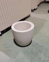 Penjualan Langsung Pabrik Vas Lantai Minimalis Ramah Lingkungan dari Fiberglass Pot Bunga Dekorasi Rumah Taman Tahan Lama untuk Luar/Dalam Ruangan