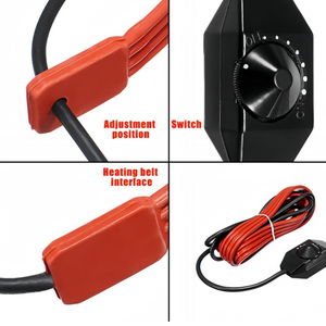 220v <b>Electric</b> Silicone Brew Belt Fermentation <b>Heating</b> Belt for Fermenting Brewing Wine Kombucha - Product Image 4