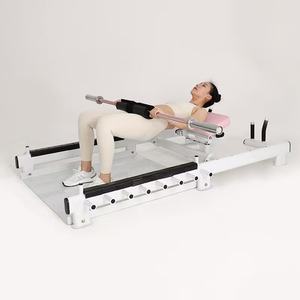 Appareil de musculation des hanches et des jambes en métal unisexe avec des caractéristiques de sécurité - Product Image 2