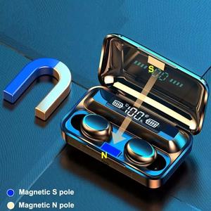 Auriculares intrauditivos inalámbricos F9, auriculares con pantalla LED, auriculares inalámbricos para jugadores, auriculares internos - Product Image 5