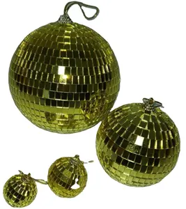 Grosir bola Natal hiasan bola gantung, bola ornamen bola Natal tahan pecah untuk dekorasi pernikahan dalam ruangan liburan luar ruangan