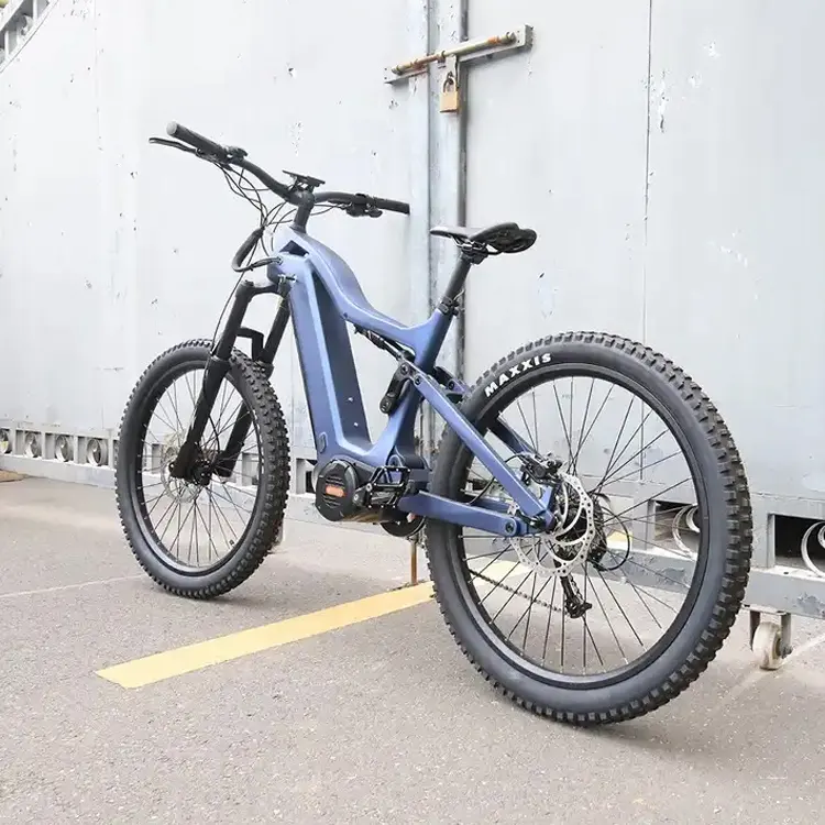 Joyebikes EU stock мощный средний привод 1000 Вт bafang Мотор Электрический горный велосипед e bike с полной подвеской из углеродного волокна ebike