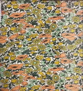 Tela de Viscosa Rayón Ligera de Primera Calidad, 130 GSM, Impresa Digitalmente, para Confección de Prendas y Vestidos - Product Image 3