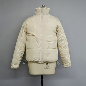 Doudoune Hiver Homme Luxe Personnalisée, Col Montant, Style Streetwear, Motif <span class=keywords><strong>Clavier</strong></span> Crème - Product Image 6