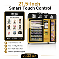 Distributeur automatique de boîtes mystères personnalisé XVM-B16A avec écran tactile 21,5 pouces, livraison sur axes X-Y pour jouets en boîte surprise, capacité 300-600, garantie 1 an
