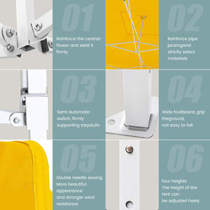 Tente de marketing pop-up professionnelle d'extérieur, stand d'agriculteurs, stand pliant, tente à baldaquin - Product Image 3