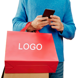 Nouvelles Idées de Design 2026 : Sacs en Papier Écologiques pour Magasins, Vêtements, Bijoux, Emballages Cadeaux avec Poignée et Logo - Product Image 3