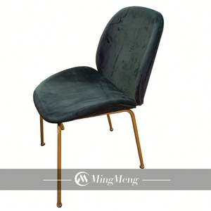 Gold Leg <b>Restaurant</b> <b>Chairs</b> Light Luxury Backrest Dining <b>Chair</b> Modern Commercial <b>Restaurant</b> <b>Chairs</b> - Product Image 4