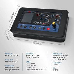 QDB 5A Zündspulen test Injektor <span class=keywords><strong>tester</strong></span> Kfz-Aktuator Fehler detektor Schrittmotor Instrument Diagnose werkzeuge - Product Image 5