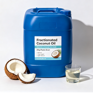 Huile de Coco Fractionnée en Gros, Huile Végétale Pure MCT, Cosmétique pour Liniment Topique, Huile de Massage, Soin de la Peau, Aromathérapie, Diffuseur
