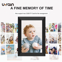 Bingkai Foto Digital Akrilik Wi-Fi 10.1 inci Layar Sentuh IPS Pemutar Video Android 6.0 1+16GB Resolusi 1280x800 Sensor Gerak