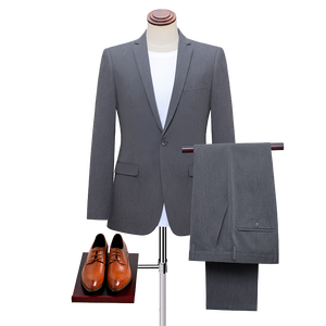 Completo Slim Fit da Uomo e <span class=keywords><strong>Donna</strong></span>, Comodo da Indossare in Ufficio, Stile Uniforme Professionale - Product Image 2