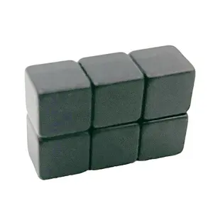 N 52H Permanente Neodymium Zeldzame Aarde Magneten Sterke Magneten Met Zwarte Epoxy Coating