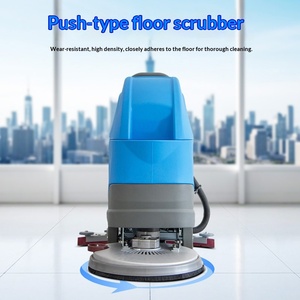 Máquina de Limpieza de Pisos Industrial con Conductor a Pie - Fregadora Secadora Eléctrica Comercial para Talleres y Fábricas de Uso Pesado - Product Image 3