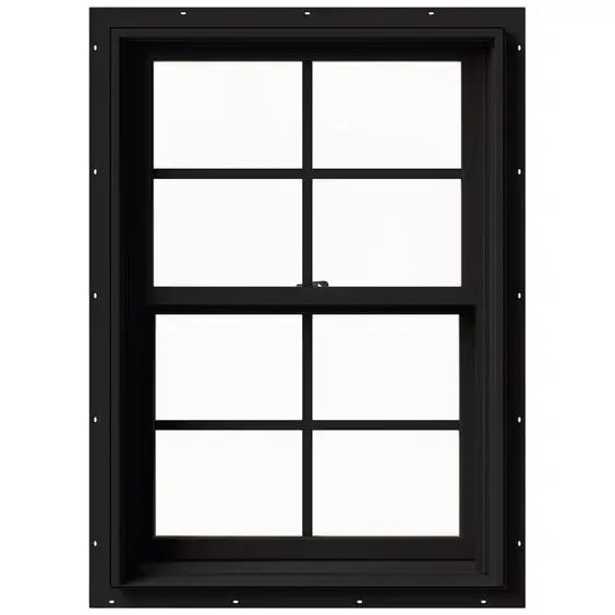 Wholesale laminated glazing PVC frame double hung window for home