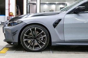 <span class=keywords><strong>Prix</strong></span> d'usine pour <span class=keywords><strong>BMW</strong></span> Série 4 G22 G23 2020-2024 420i 430i <span class=keywords><strong>440i</strong></span> Mise à niveau vers le modèle G82 M4 Kit de carrosserie Grille Pare-chocs Bodykit - Product Image 6