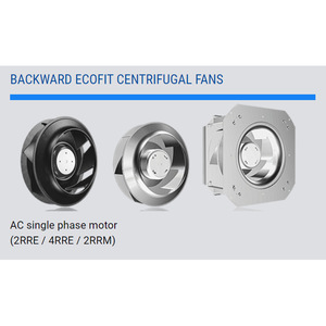 Ecofit Zentrifugalventilator 133X190R 220V Kesselgebläse Aufblasbarer Typ Q235 Material - Product Image 3