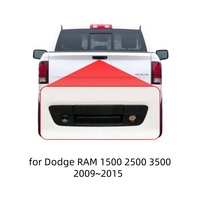 Poignée de hayon avec caméra de recul 1080 pour Dodge Ram 2009-2016 1500 2500 3500 (Option Camion)
