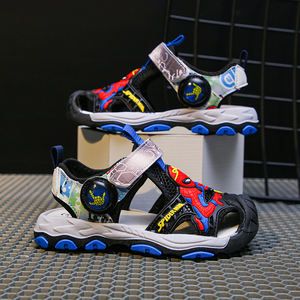 Nouveau été enfants plage garçons <span class=keywords><strong>sandales</strong></span> de plein air enfants chaussures bout fermé soutien de la voûte plantaire <span class=keywords><strong>Spiderman</strong></span> enfants <span class=keywords><strong>sandales</strong></span> de Sport - Product Image 4