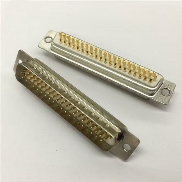 High Quality D-SUB 25Pin IDC Female Connector DB-25P-F-IDC with Brass Contacts IP68 Rated for Electronic Use