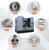 Torno vertical CNC de doble husillo KD800, máquina de torneado de alta precisión para piezas de bridas, rodamientos y discos