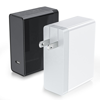 Cargador de Pared USB-C GaN de 100W HNT, OEM ODM, Logotipo Personalizado, Adaptador de Corriente Rápida Multiprotocolo PD QC PPS para Laptop y Teléfono Móvil