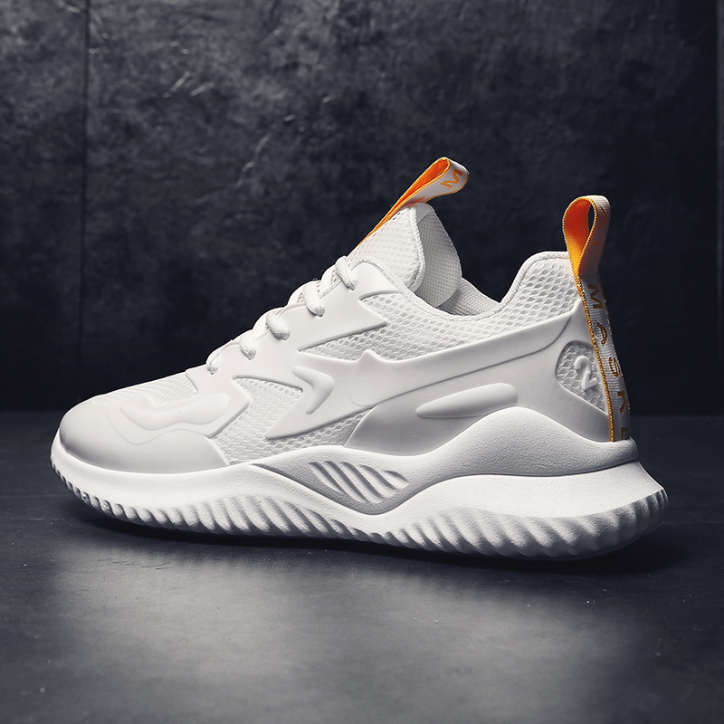Мужские спортивные кроссовки, тренировочная повседневная обувь, модная сетчатая обувь, теннисная обувь на плоской подошве для мужчин