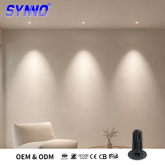 Mini Down Shop Home Cabinet Dimmable Downlight COB Dali Black Ceiling Spotlight 5w 7w 9w 12w 15w Recessed LED Spot Light