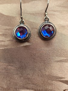 Boucles d'oreilles pendantes en argent sterling 925 avec pierre précieuse quartz de feu, pierre naturelle, faites à la main, bijoux personnalisés pour femmes et filles - Product Image 3