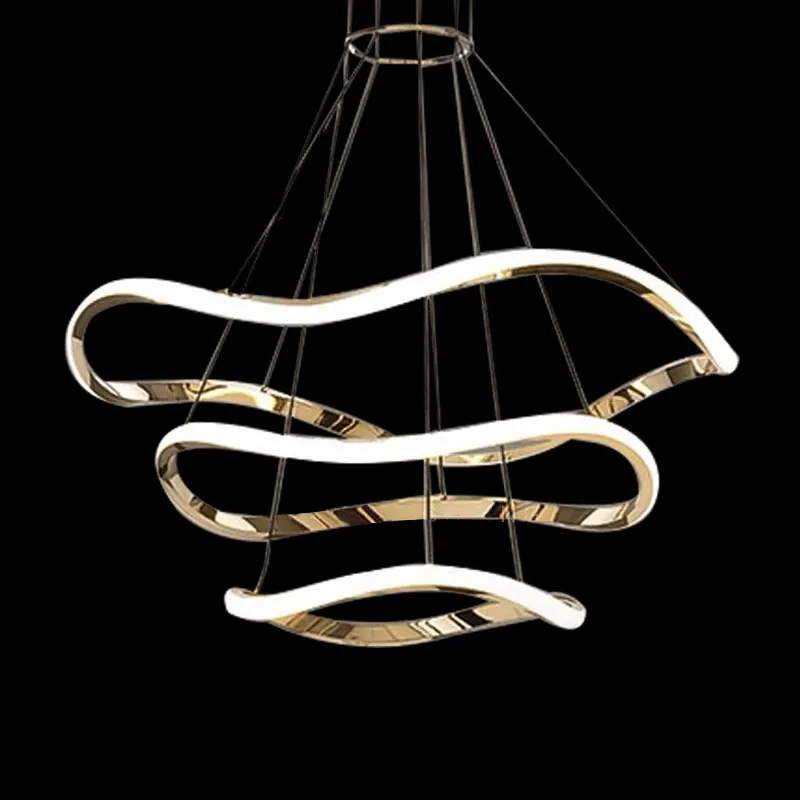 Luxury creative personality lights designer net red restaurant lamp Postmodern minimalist living room chandeliers light t lamp