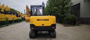 80 nuove condizioni di escavatore a quattro ruote con braccio lungo in legno a pinza per trincea accessori di riempimento motore come componente del nucleo - Product Image 5