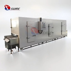 Đường Hầm loại nhanh chóng Tủ đông hoàn toàn tự động thực phẩm nhanh chóng đóng băng thiết bị - Product Image 1