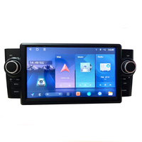 Autoradio intelligent Android 7 pouces avec GPS intégré pour Fiat Linea 2006-2011, écran large de contrôle central automatique