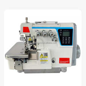 Máquina Overlock de Tres/Huellas o Cuatro/Huellas/Cinco Hilos, Máquina de Coser Industrial Totalmente Automática para Dobladillos y Overlocks - Product Image 2