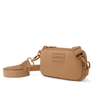 Bolsos de Mensajero Mini de Moda con Logotipo Personalizado, Bolsos de Hombro Impermeables para Teléfono Móvil para Hombre y Mujer, Bolsos Cruzados de Neopreno - Product Image 1