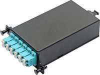 Module MTP de cassette de fibres optiques monomodes 24 fibres MPO vers LC pour réseaux FTTX
