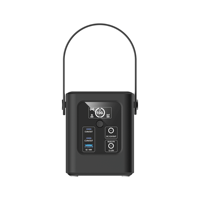 Batterie Externe Solaire PD 100W à Charge Rapide avec Affichage LED, Chargeur d'Urgence Extérieur, Station d'Énergie Portable Sans Fil, Alimentation Starlink