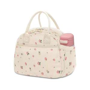 Sac isotherme en velours côtelé imperméable 10L, vente en gros directe d'usine, pour le travail, les femmes et les enfants - Product Image 2