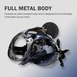 <span class=keywords><strong>Moulinet</strong></span> de pêche à lancer Noeby 25KG Max Drag, corps entièrement métallique, moulinets pour gros poissons en eau salée - Product Image 3