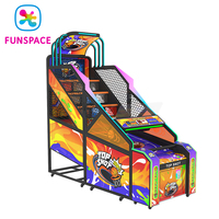 Équipement de divertissement intérieur Ville de jeu Nouveau gameplay Balle de tir à pièces Jeu d'arcade Machine de basket-ball