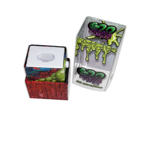 <strong>Rectangular</strong> Clear Lid Gift Box Elegant Disposable ABS Packaging with Foam <strong>Insert</strong> Stamping Feature for Product Display - Product Image 1