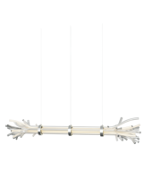 Exquis Long Abat-Jour En Verre Décoratif Guide Lumière Mince Tube Linéaire Pendentif Lumière Pour Restaurant Et Hôtel Réception Zones