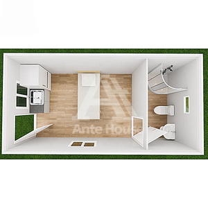 Nhà CONTAINER di động sáng tạo-Hệ thống nhà CONTAINER phẳng prefab tiên tiến cho cuộc sống và phiêu lưu ngoài trời - Product Image 6