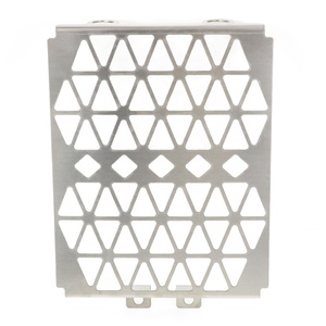 Waximoto apto para <span class=keywords><strong>Royal</strong></span> <span class=keywords><strong>Enfield</strong></span> Interceptor 650 Continental Aftermarket, cubierta protectora de radiador de aluminio, parrilla protectora - Product Image 1