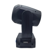 Nouvelle lumière de scène à tête mobile DJ, faisceau LED 200W, 18 prismes, mini spot DMX avec effet d'anneau halo, bande circulaire