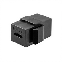 Adaptateur Keystone USB C USB 3.1 Type-C, connecteur Keystone femelle-femelle pour applications réseau, certifié CE