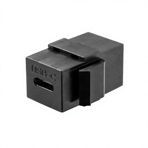 <span class=keywords><strong>Adaptateur</strong></span> Keystone <span class=keywords><strong>USB</strong></span> <span class=keywords><strong>C</strong></span> <span class=keywords><strong>USB</strong></span> 3.1 Type-<span class=keywords><strong>C</strong></span>, connecteur Keystone femelle-femelle pour applications réseau, certifié CE - Product Image 1