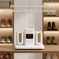 Séchoir à chaussures portable Winbang avec 2 paires de caleçons chauffants électriques, multifonctionnel et séchage rapide