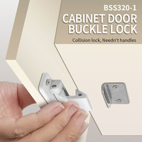 V90 Nouveau Verrou de porte extérieur noir Bangsuo pour camping-car/caravane, armoire et tiroir MAXUS (SAIC MOTOR) 2018-2019